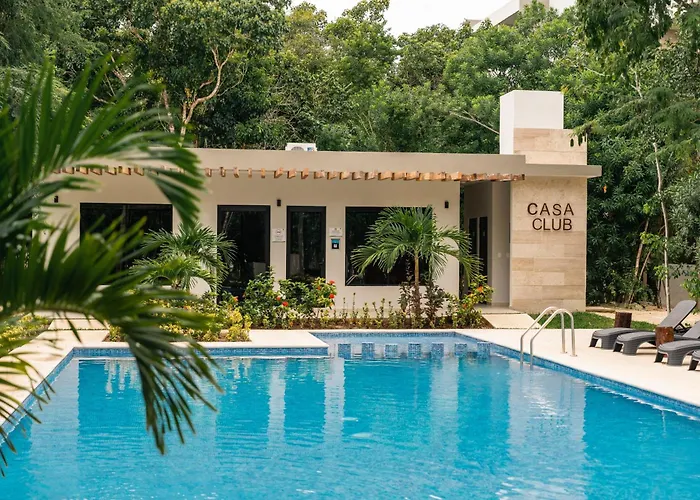 Casa Peace En Selvanova 3br 6 Piscinas Gym Parking Playa del Carmen