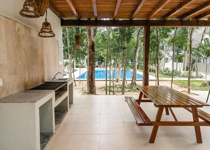 Apartment Casa Peace En Selvanova 3br 6 Piscinas Gym Parking Playa del Carmen